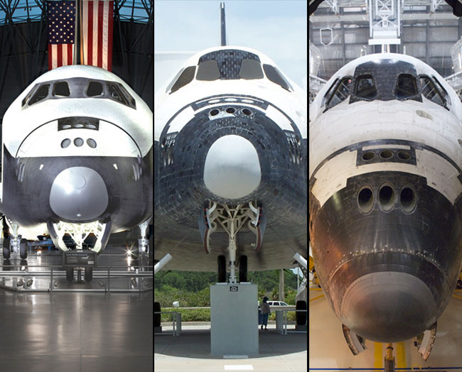 Space Shuttles Trading Spaces in Houston, NYC and LA